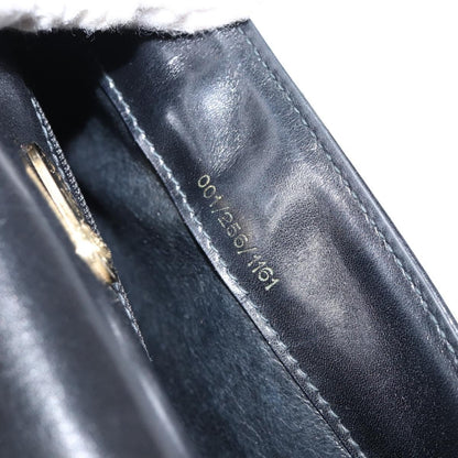 Gucci Vintage Shoulder Bag Leather, BLACK, LEATHER, Shoulder bag