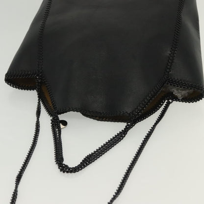 Stella McCartney Falabella Reversible Tote Faux Leather, BLACK, LEATHER, Tote bag