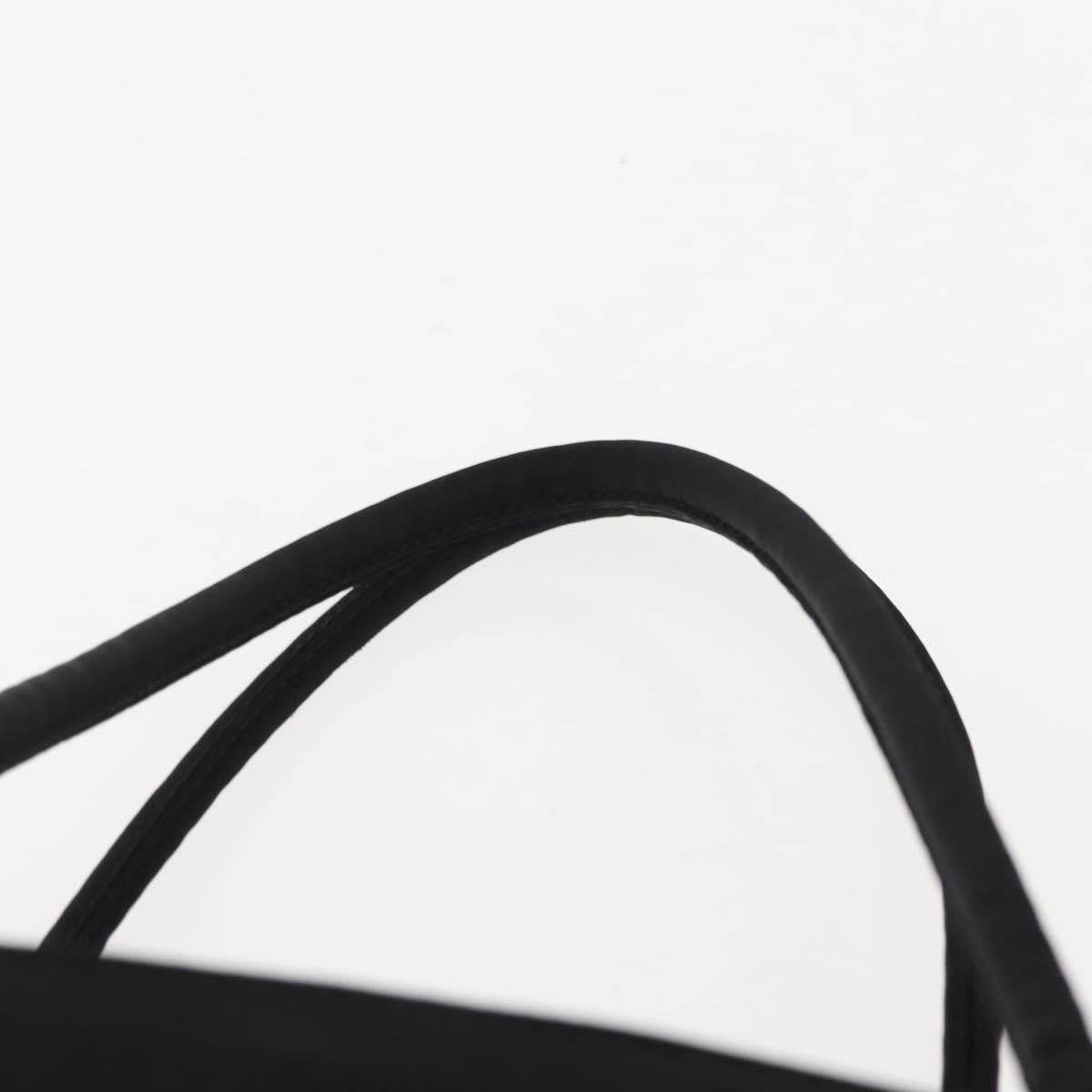 Prada Vintage Zip Tote Tessuto, BLACK, NYLON, Tote bag