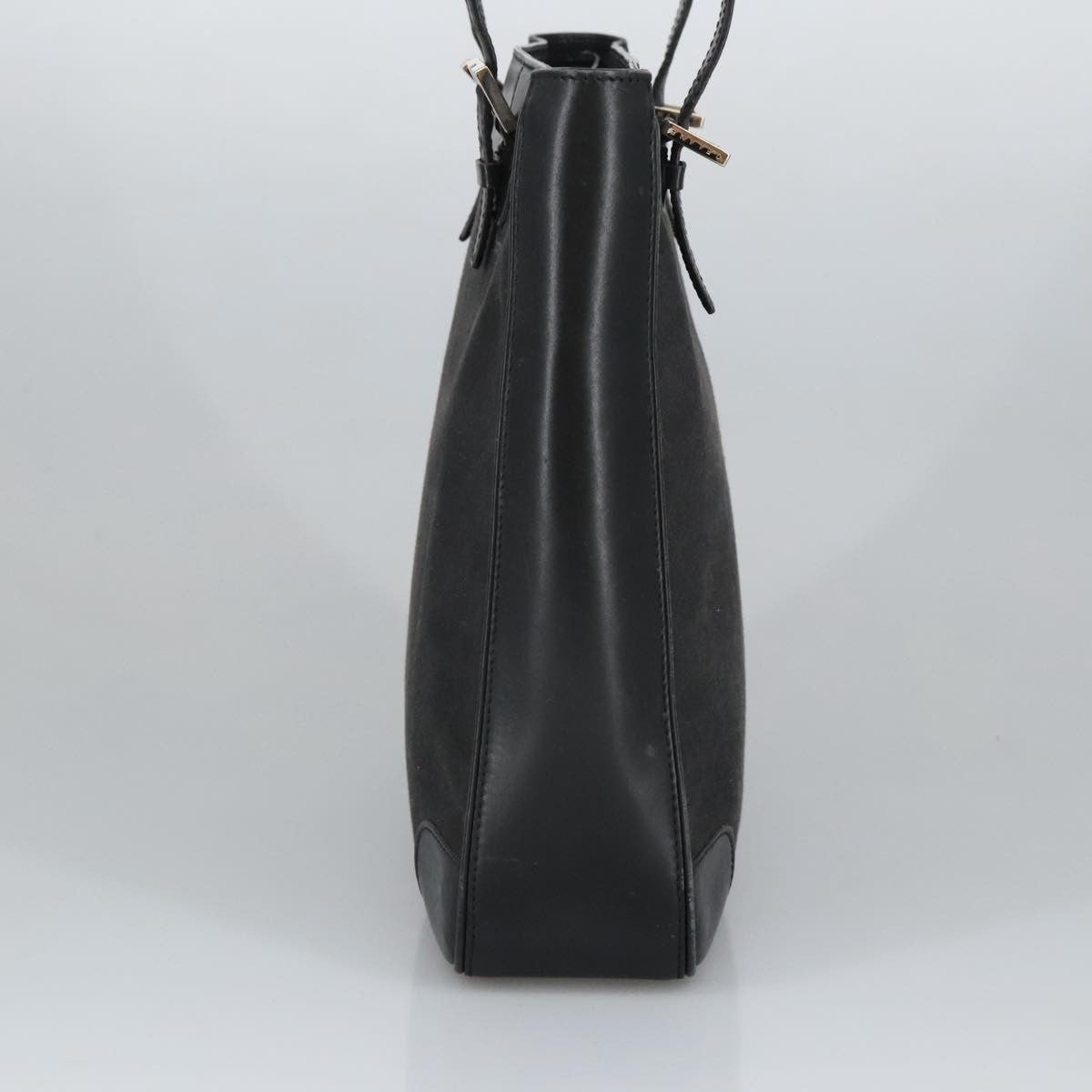 Celine Vintage Macadam Shoulder Bag Macadam Canva  Vinyl, BLACK, CANVAS, Shoulder bag