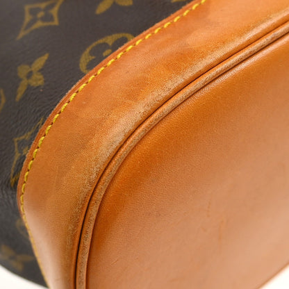 Louis Vuitton Vintage Montsouris Backpack Monogram Canvas, Brown, Canvas, Backpack