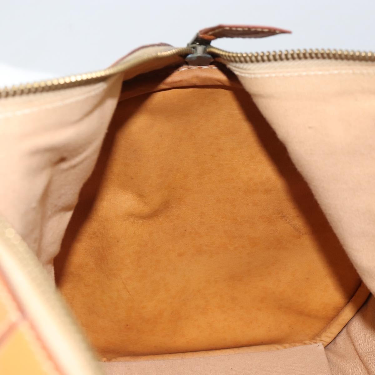Hermes Vintage Convertible Boston Bag Leather, BROWN, LEATHER, Travel bag