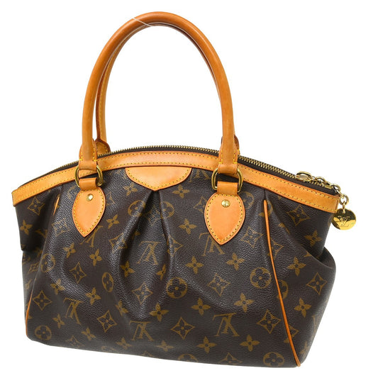 Louis Vuitton Tivoli Handbag Monogram Canvas, Brown, Canvas, Handbag