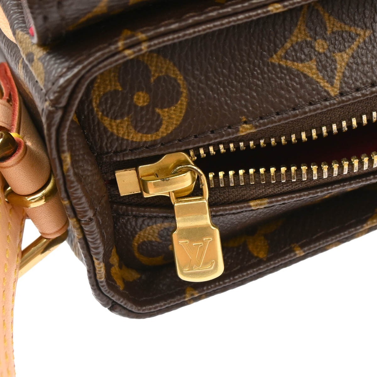 Louis Vuitton Viva Cite Handbag Monogram Canvas, BROWN, CANVAS, Handbag