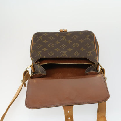 Louis Vuitton Cartouchiere Handbag Monogram Canvas, BROWN, CANVAS, Shoulder bag