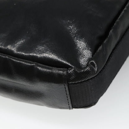 Chanel sports shoulder bag Coco mark, BLACK, CANVAS, Shoulder bag