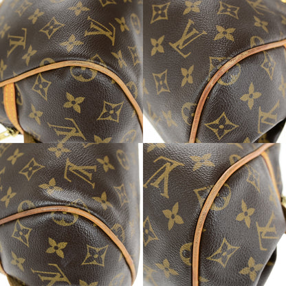 Louis Vuitton Montorgueil Handbag Monogram Canvas, BROWN, CANVAS, Handbag