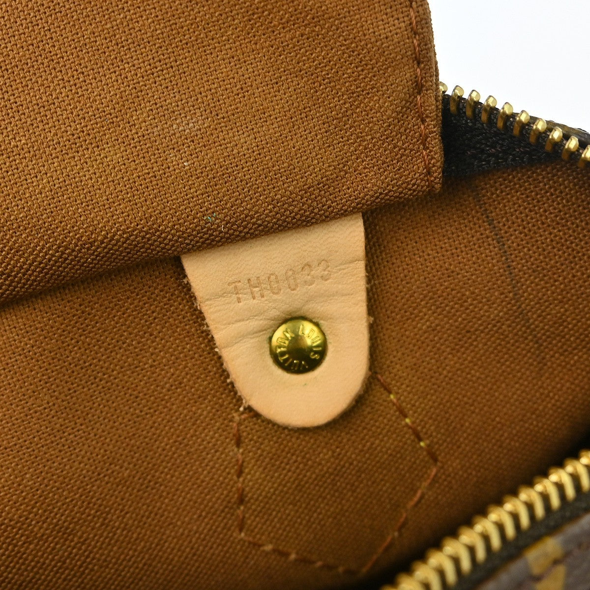 Louis Vuitton Speedy Handbag Monogram Canvas, Brown, Canvas, Handbag