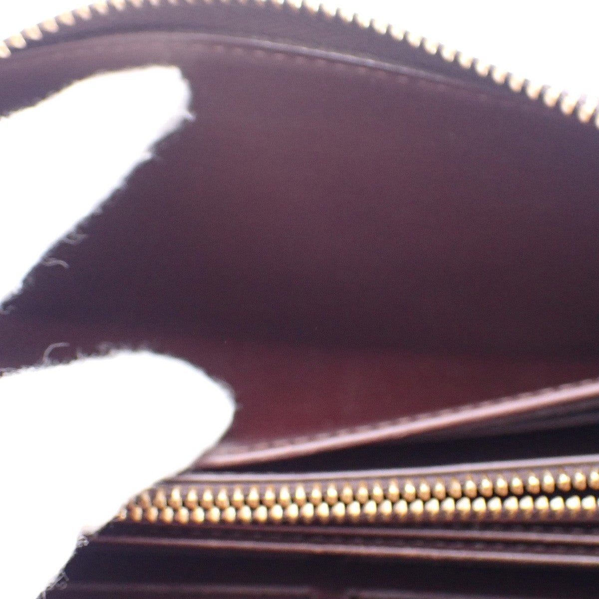 Louis Vuitton Zippy Compact Wallet Monogram Vernis, BURGUNDY, PATENT_LEATHER, Wallets