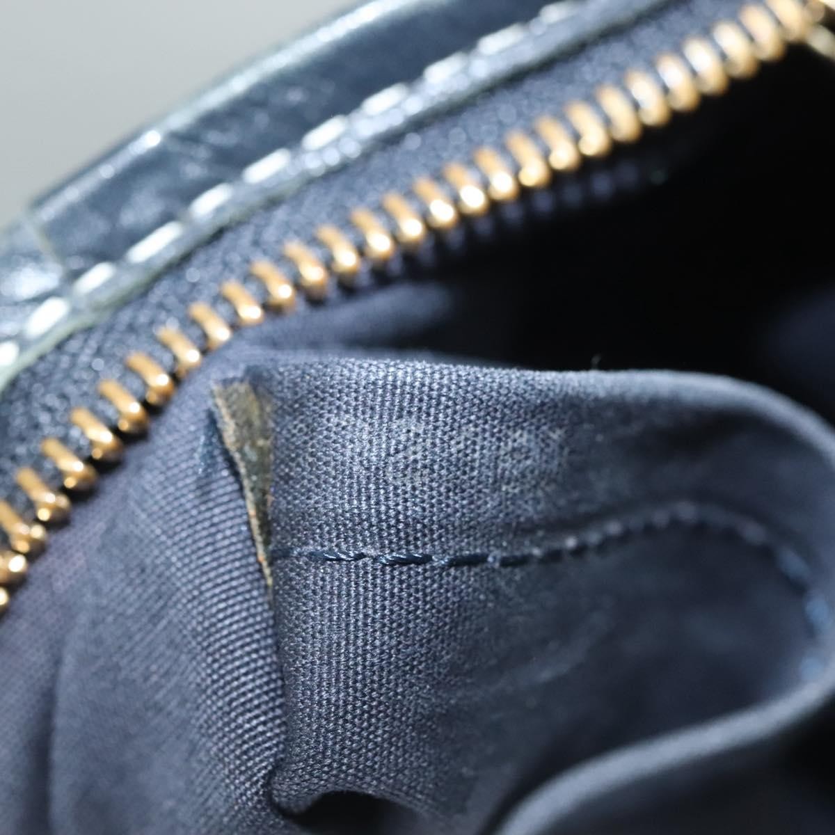 Louis Vuitton Elegie Handbag Monogram Idylle, NAVY, CANVAS, Handbag