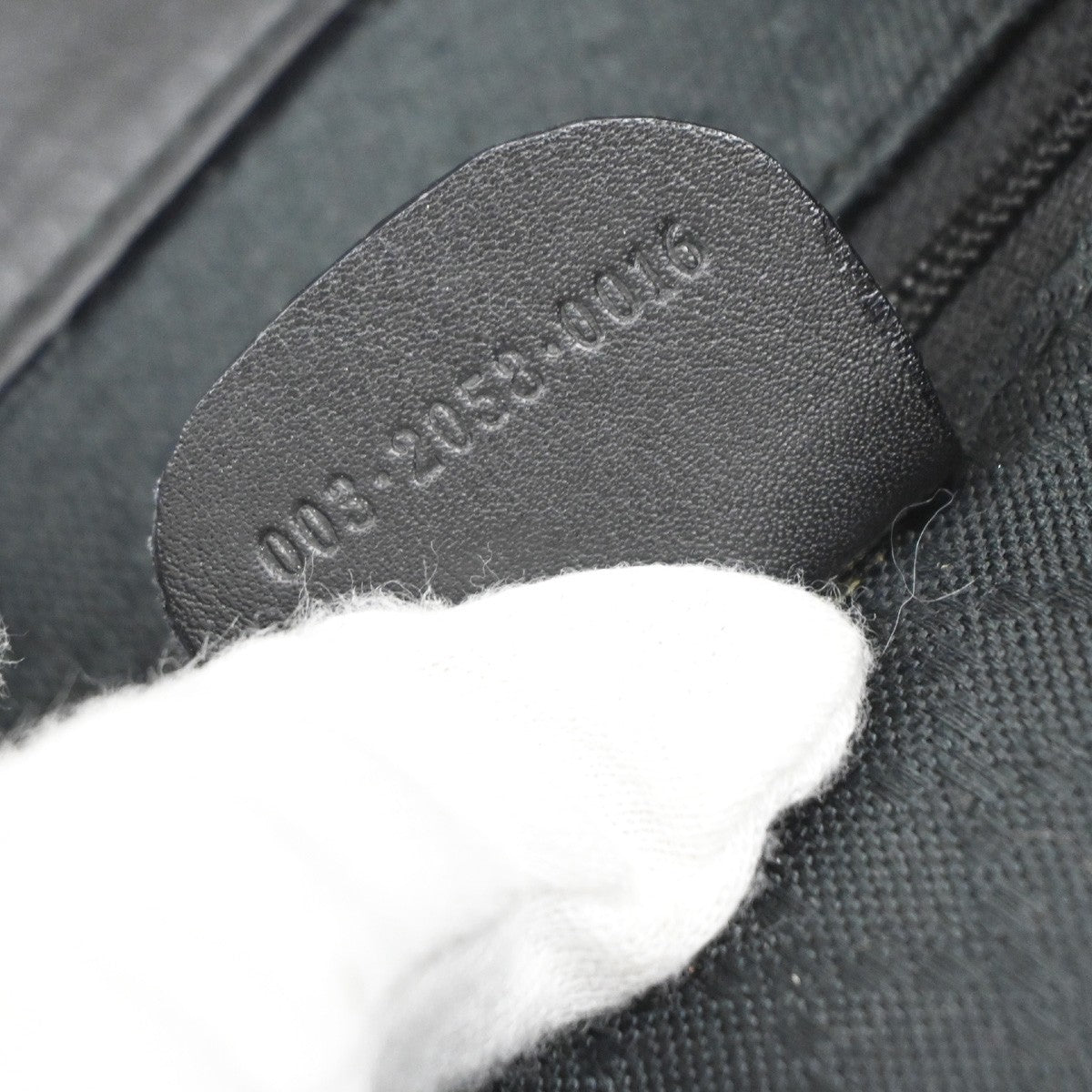 Gucci Vintage Bamboo Backpack Leather, BLACK, LEATHER, Backpack