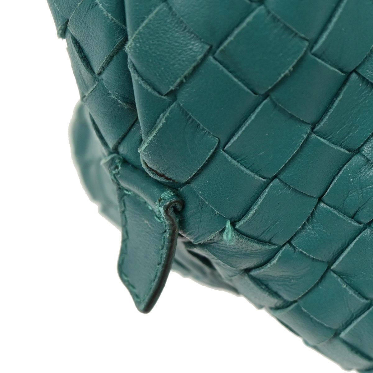 Bottega Veneta Zip Cube Messenger Intrecciato Nappa, GREEN, LEATHER, Shoulder bag
