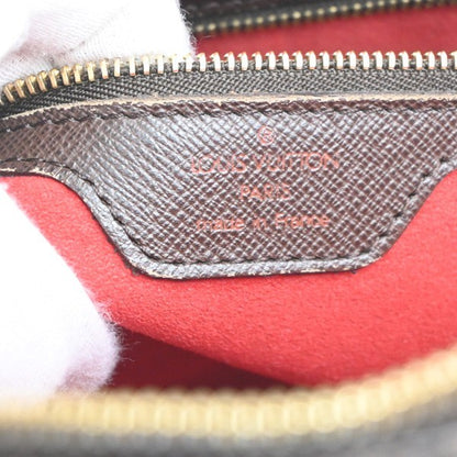 Louis Vuitton Triana Bag Damier, Brown, Canvas, Handbag