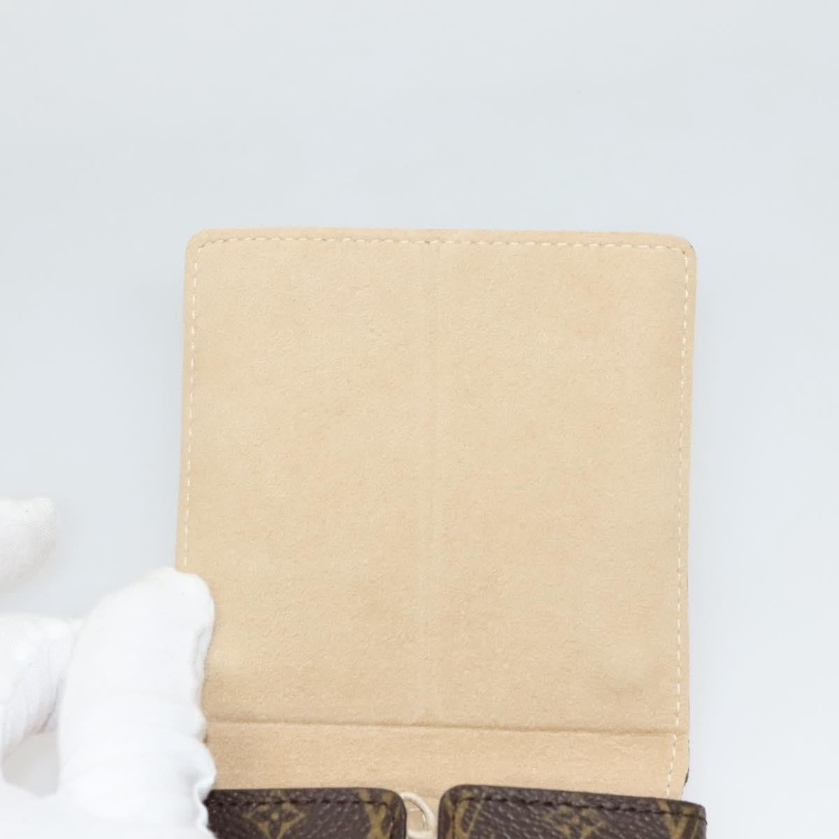 Louis Vuitton CASE JEWELRY BOX Canvas, BROWN, CANVAS, Wallets