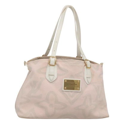Louis Vuitton Tahitienne Cabas Canvas, PINK, CANVAS, Tote bag