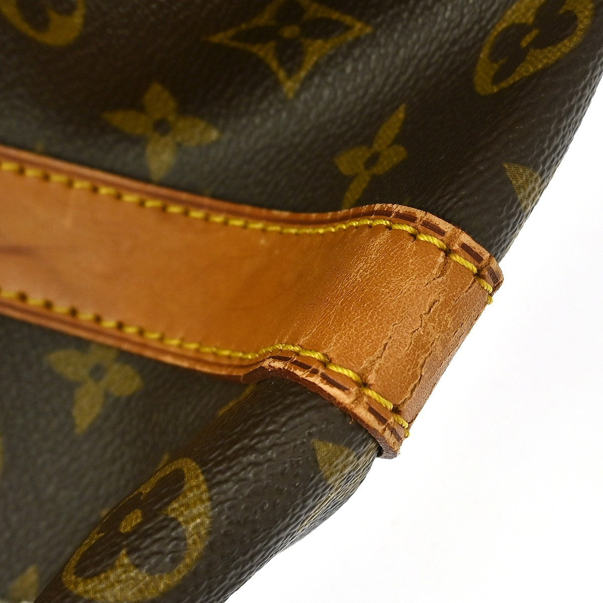 Louis Vuitton Keepall Bag Monogram Canvas, BROWN, CANVAS, Travel bag