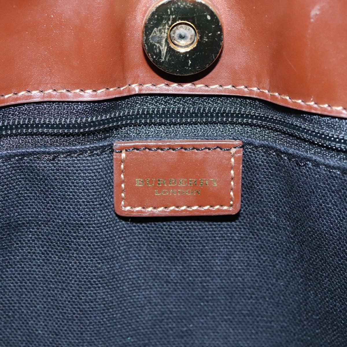 Burberry Top Handle Tote Haymarket Coated Canvas, BEIGE, CANVAS, Tote bag