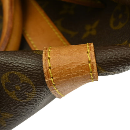 Louis Vuitton Keepall Bandouliere Bag Monogram Canvas, BROWN, CANVAS, Travel bag