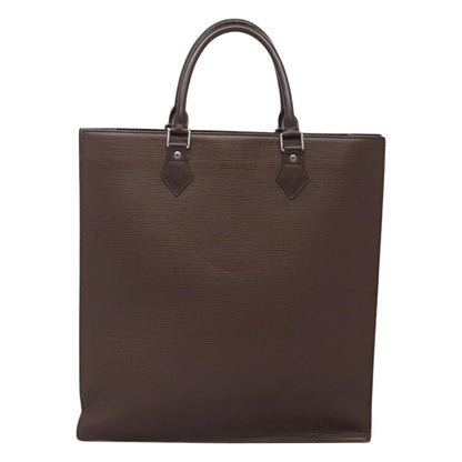 Louis Vuitton Sac Plat Bag Epi Leather, BROWN, LEATHER, Handbag