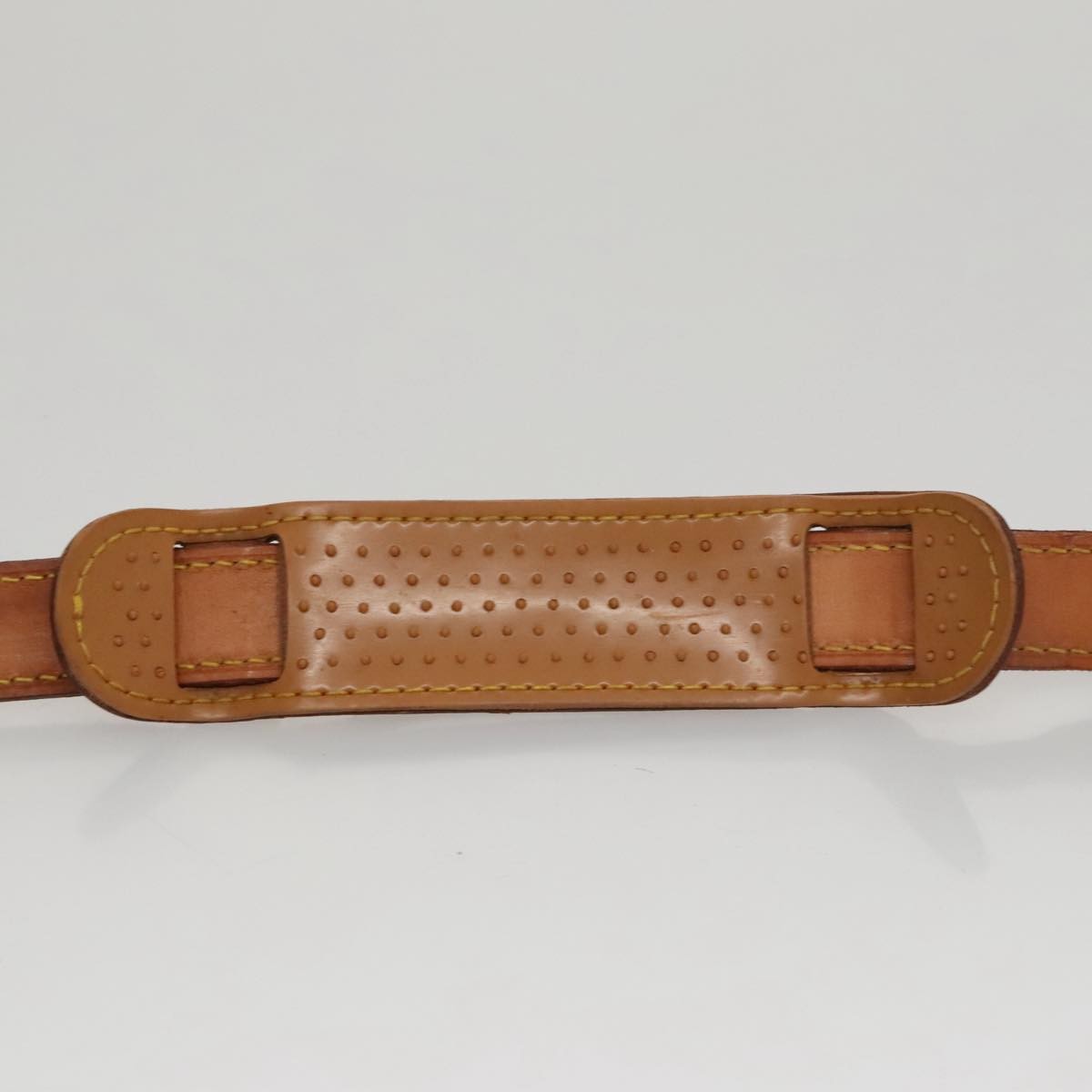 Louis Vuitton Adjustable Shoulder Strap Vachetta Leather, BEIGE, LEATHER, Straps