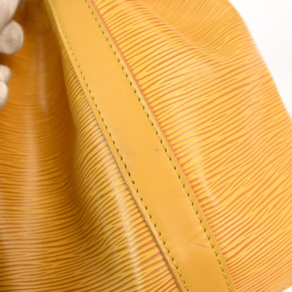 Louis Vuitton Petit Noe Handbag Epi Leather, Yellow, Leather, Shoulder Bag