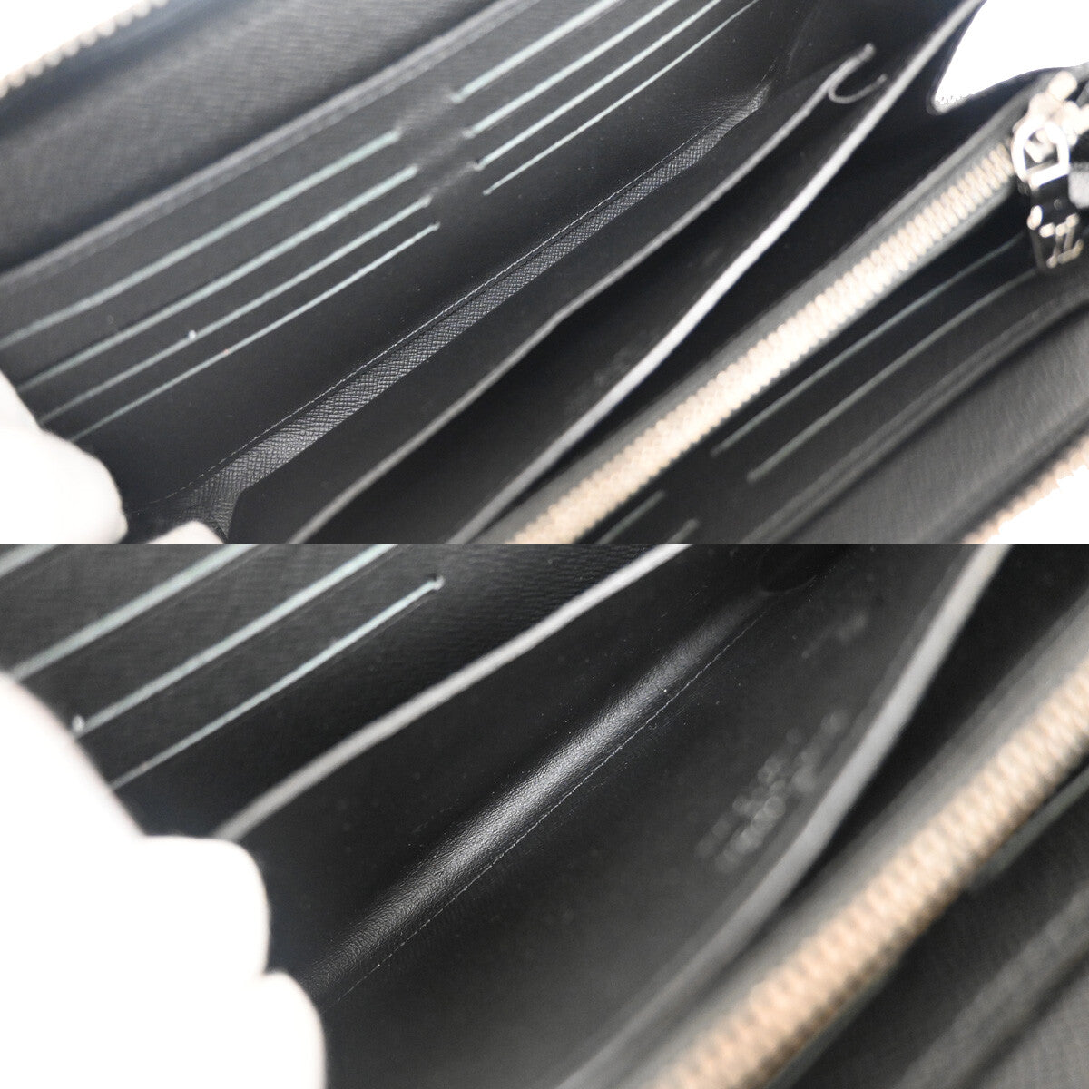 Louis Vuitton Zippy Wallet NM Monogram Canvas, BLACK, CANVAS, Wallets