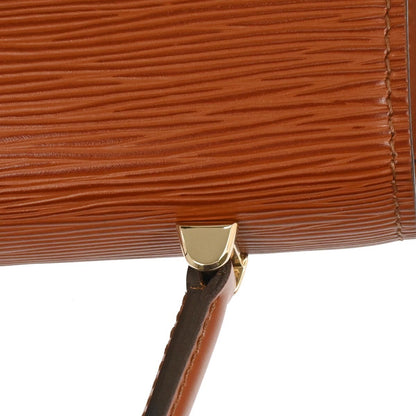 Louis Vuitton Malesherbes Handbag Epi Leather, BROWN, LEATHER, Handbag