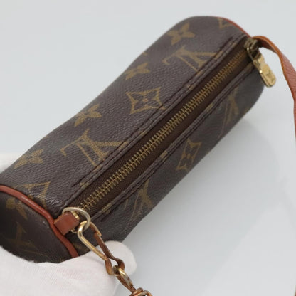 Louis Vuitton Papillon Pochette Monogram Canvas, BROWN, CANVAS, Handbag