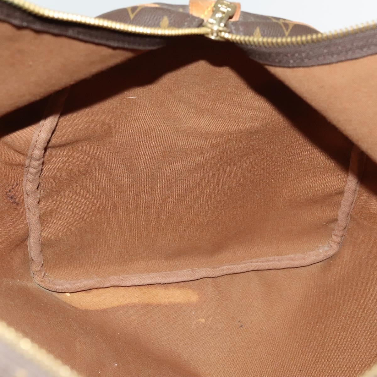 Louis Vuitton Keepall Bag Monogram Canvas, BROWN, CANVAS, Travel bag