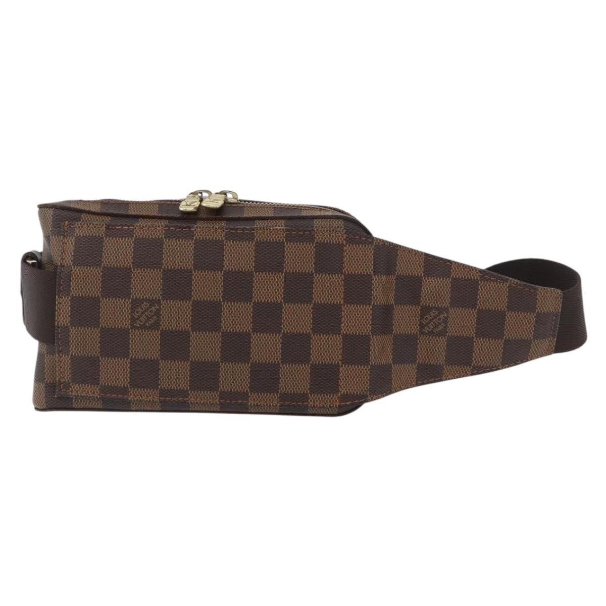 Louis Vuitton Geronimos Waist Bag Damier, BROWN, CANVAS, Shoulder bag
