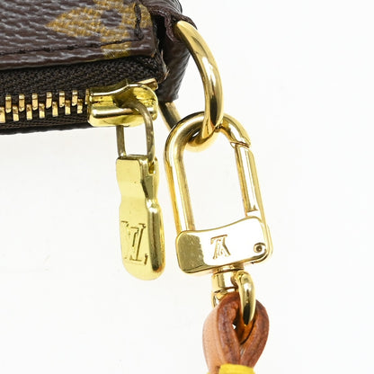 Louis Vuitton Pochette Accessoires NM Monogram Canvas, Brown, Canvas, Clutch