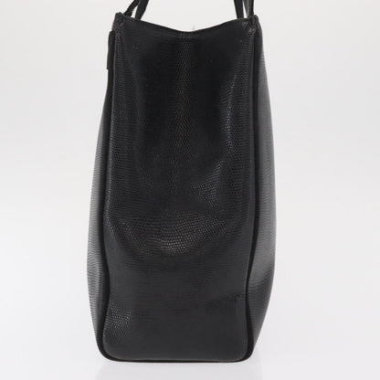Salvatore Ferragamo Vara Tote Leather, BLACK, LEATHER, Tote bag