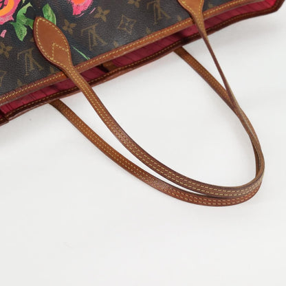 Louis Vuitton Neverfull NM Tote Limited edition printed canvas, BROWN, CANVAS, Tote bag