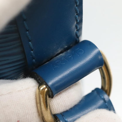 Louis Vuitton Petit Noe Handbag Epi Leather, BLUE, LEATHER, Handbag