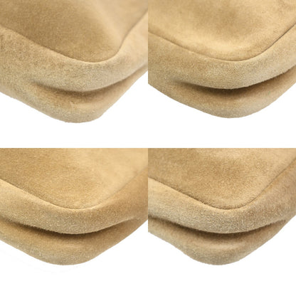 Loewe Vintage Shoulder Bag Suede, BROWN, SUEDE, Shoulder bag
