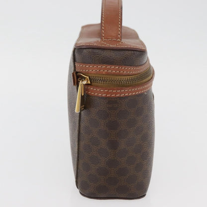 Celine Macadam Vanity Bag Canvas, Brown, Canvas, Clutch