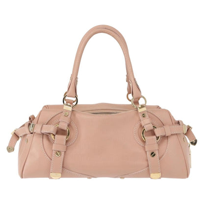 Versace Vintage Medusa Belt Bag Leather, PINK, LEATHER, Handbag
