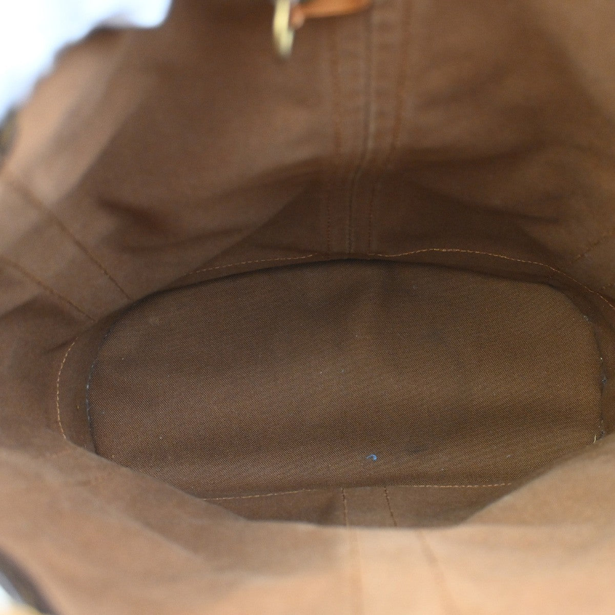 Louis Vuitton Randonnee Backpack Monogram Canvas, BROWN, CANVAS, Shoulder bag