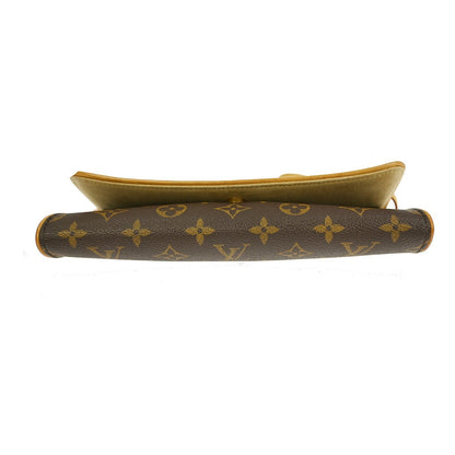 Louis Vuitton Twin Handbag Monogram Canvas, BROWN, CANVAS, Clutche & pouche