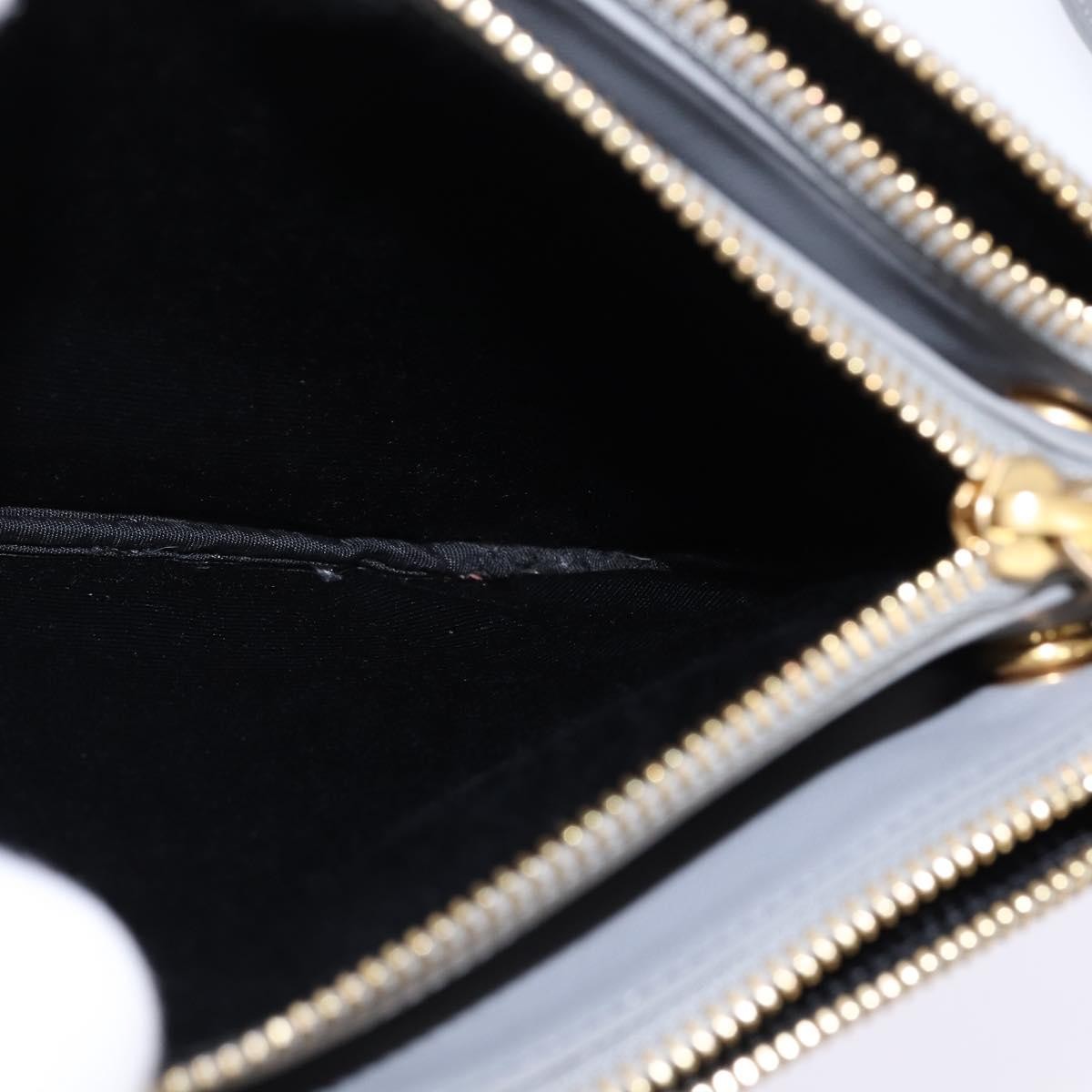 Celine Trio Crossbody Bag Leather, GRAY, LEATHER, Crossbody bag