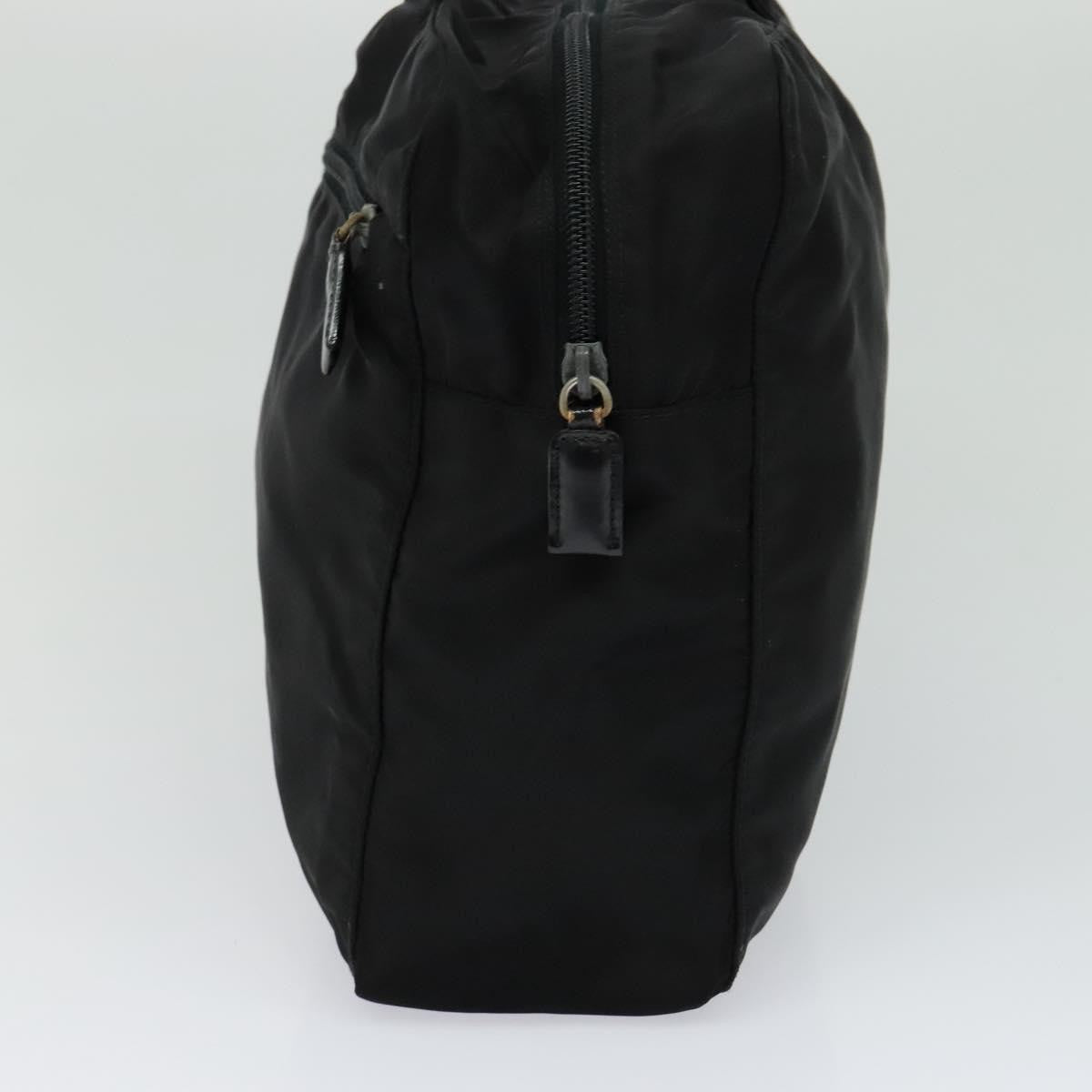 Prada Vintage Handbag Tessuto, Black, Nylon, Handbag
