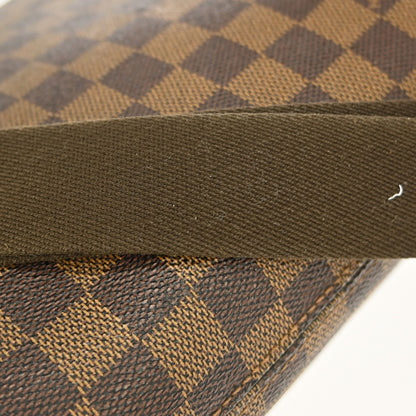Louis Vuitton Brooklyn Handbag Damier, BROWN, CANVAS, Shoulder bag