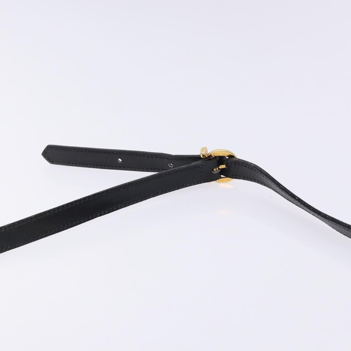 Salvatore Ferragamo Vala Shoulder Bag Leather, BLACK, LEATHER, Shoulder bag