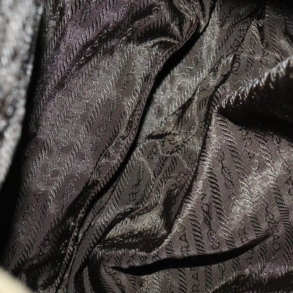 Prada Vela Double Front Pocket Backpack Tessuto with Saffiano Leather, KHAKI, NYLON, Backpack