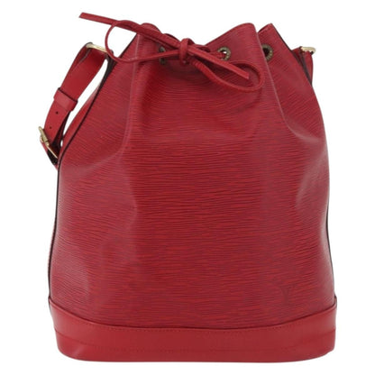 Louis Vuitton Noe Handbag Epi Leather, Red, Leather, Shoulder Bag