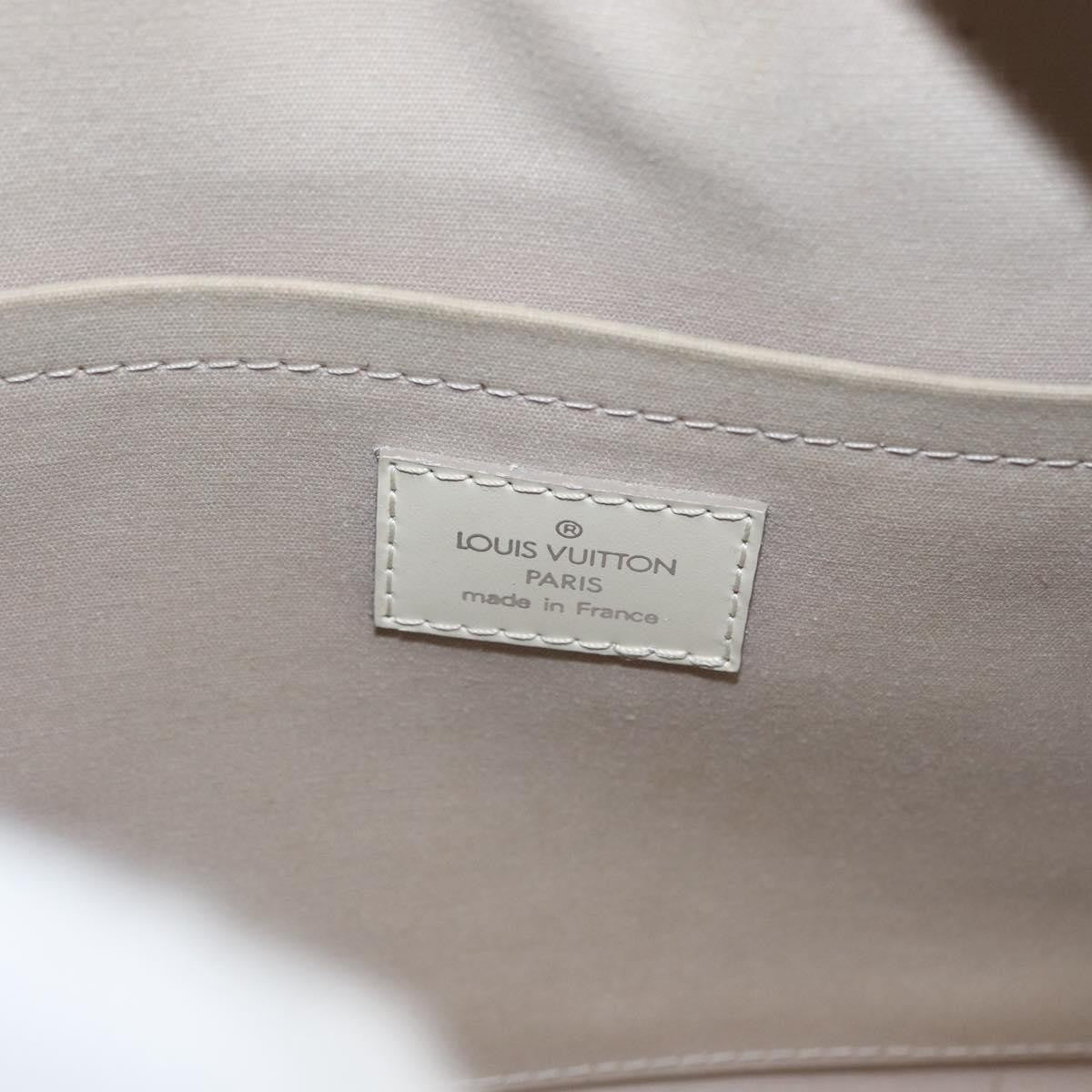 Louis Vuitton Montaigne Bowling Bag Epi Leather, WHITE, LEATHER, Handbag