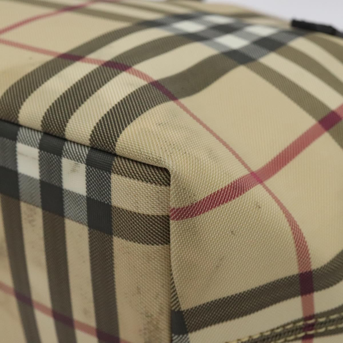 Burberry Nova Check Tote canvas check pattern, BEIGE, CANVAS, Tote bag