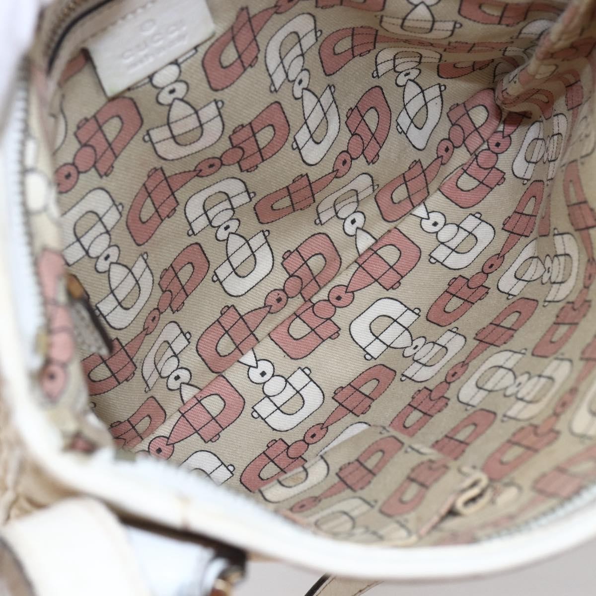 Gucci Jolicoeur Messenger Bag GG Canvas, BEIGE, CANVAS, Shoulder bag