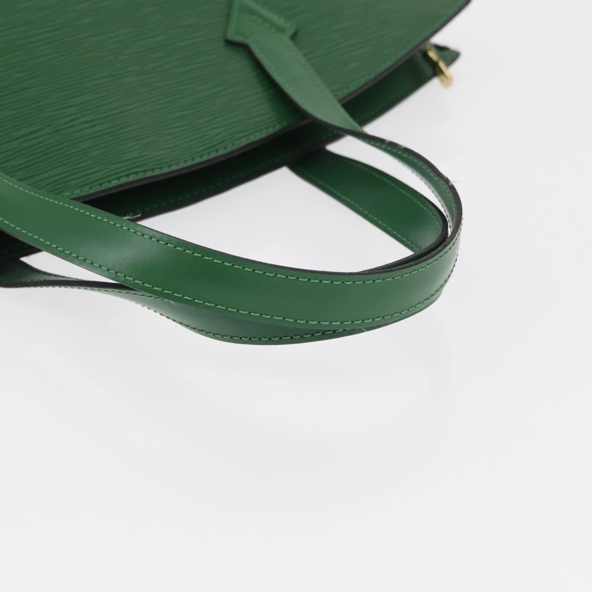 Louis Vuitton Saint Jacques Handbag Epi Leather, GREEN, EPI LEATHER, Handbag