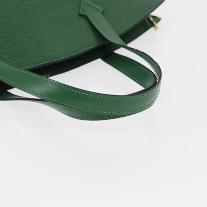 Louis Vuitton Saint Jacques Handbag Epi Leather, GREEN, EPI LEATHER, Handbag